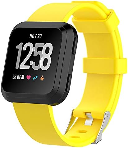 Navor Strap Strap Wristbands אביזר תואם עבור Fitbit Versa 2/Fitbit Versa/Versa Lite/Versa SE- רצועת צפייה בלבד [גדול]